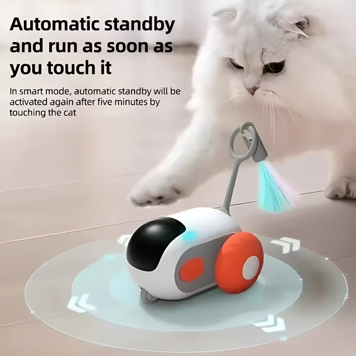Intelligent Turbo Tail 2.0 Cat Toy – Endless Fun, Zero Boredom!