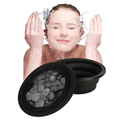 Leshera™ Facial Ice Bath Bowl – Collapsible Ice-Plunge Facial Basin