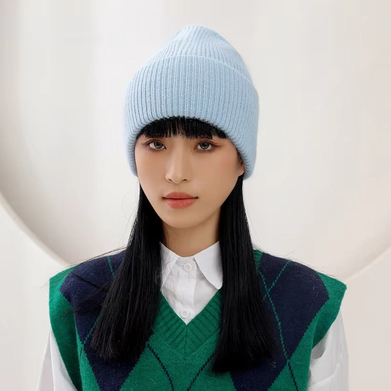 🧣 Warm Rabbit Hair Hoodie – Cozy, Chic, and Cute