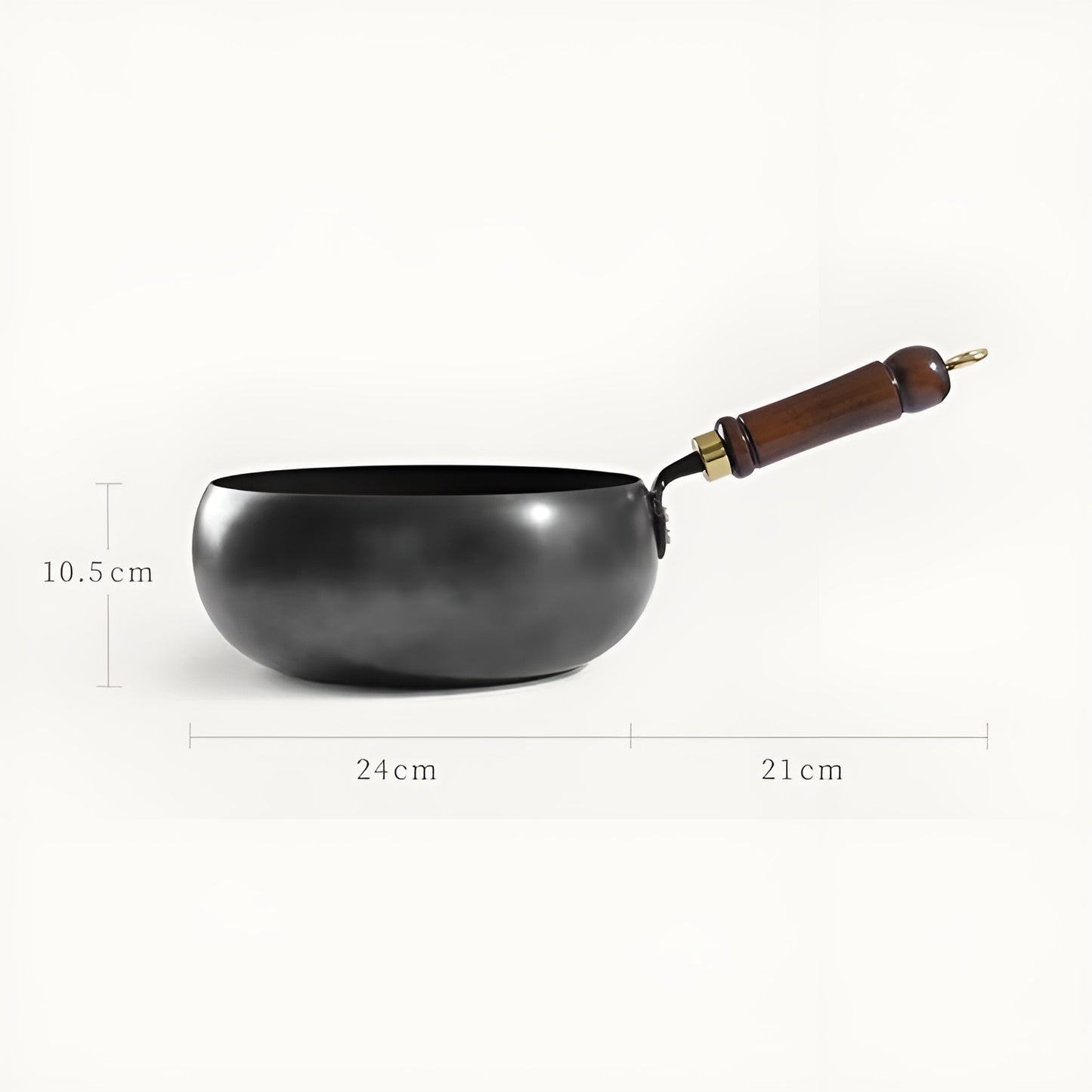 Premium Handmade Forged Non-Stick Pan – Stir Fry & Stew Essential
