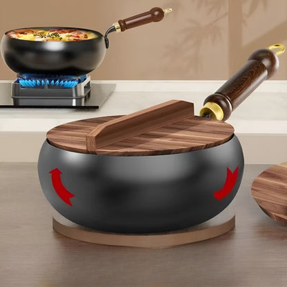 Premium Handmade Forged Non-Stick Pan – Stir Fry & Stew Essential