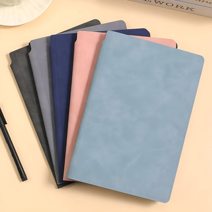Reusable A5 Whiteboard Notebook – Premium Leather Cover with Erasable Pages & Marker