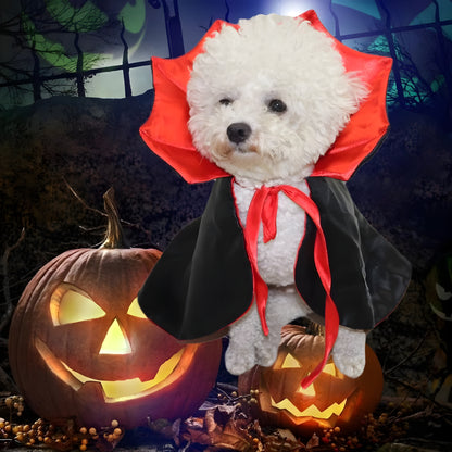 Spooky Pet Costume – Bat Wings + Cape