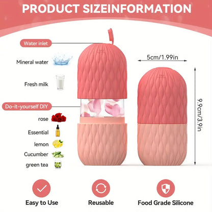 Leshera™ Ice Therapy Face & Eye Roller – Skin Tightening & Glow Enhancer