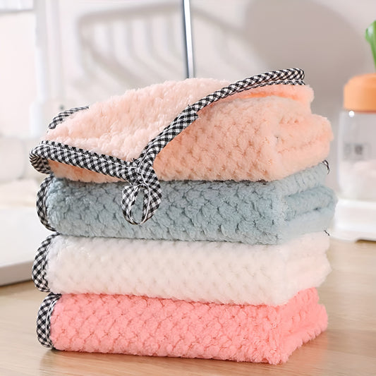 5/10/20PCS Microfiber Hanging Kitchen Towels – Super Absorbent & Reusable