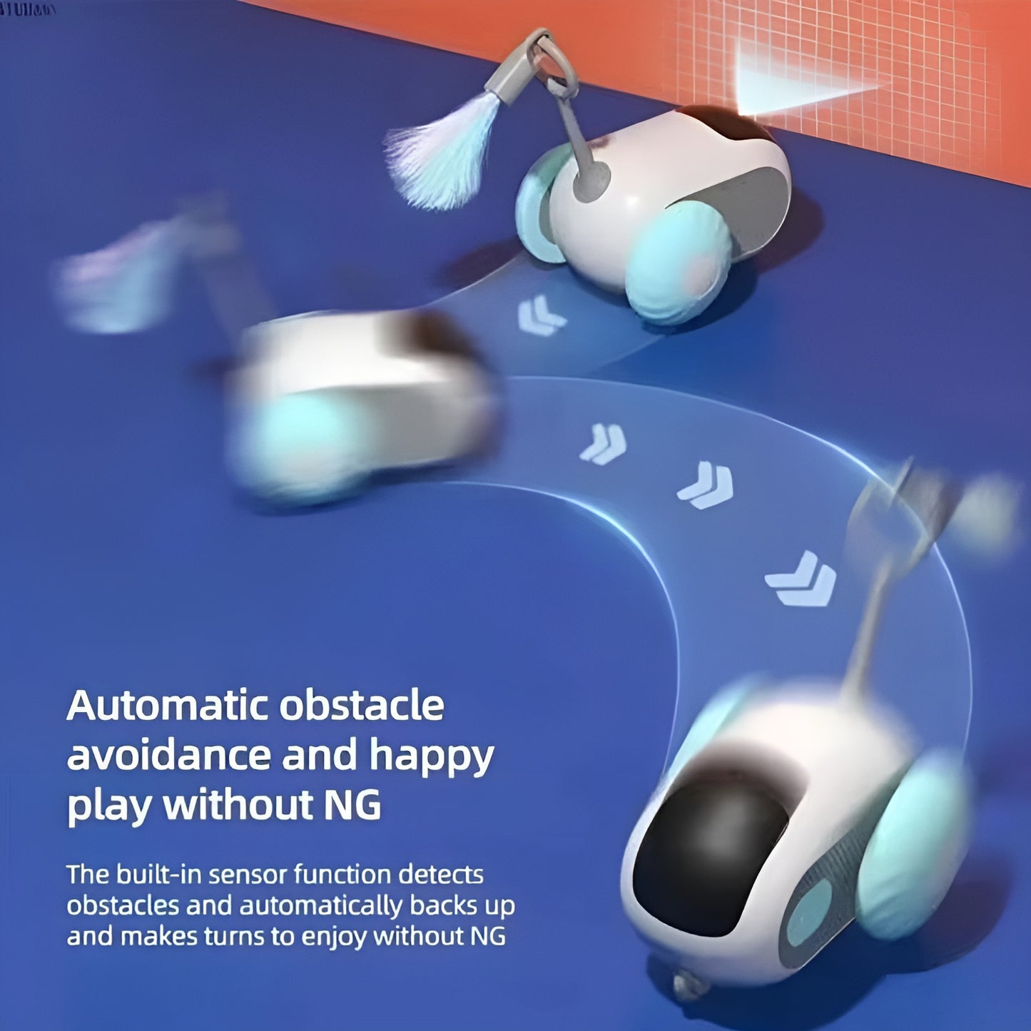 Intelligent Turbo Tail 2.0 Cat Toy – Endless Fun, Zero Boredom!