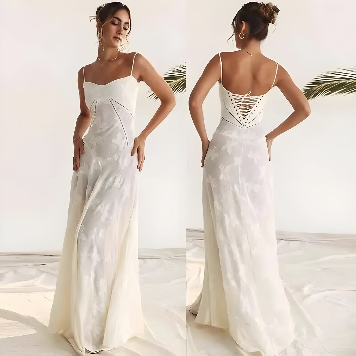 ✨ Leshera™ Backless Goddess Dress