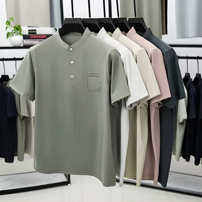 2025 Summer Luxe Polo Tee for Men