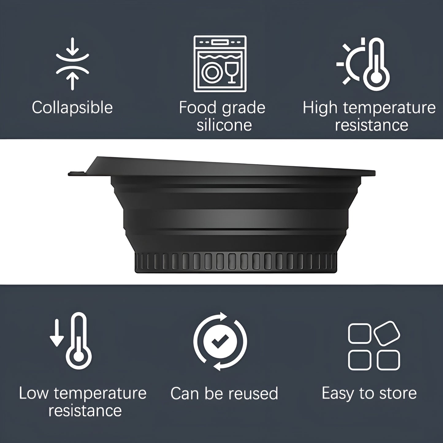 Leshera™ Facial Ice Bath Bowl – Collapsible Ice-Plunge Facial Basin