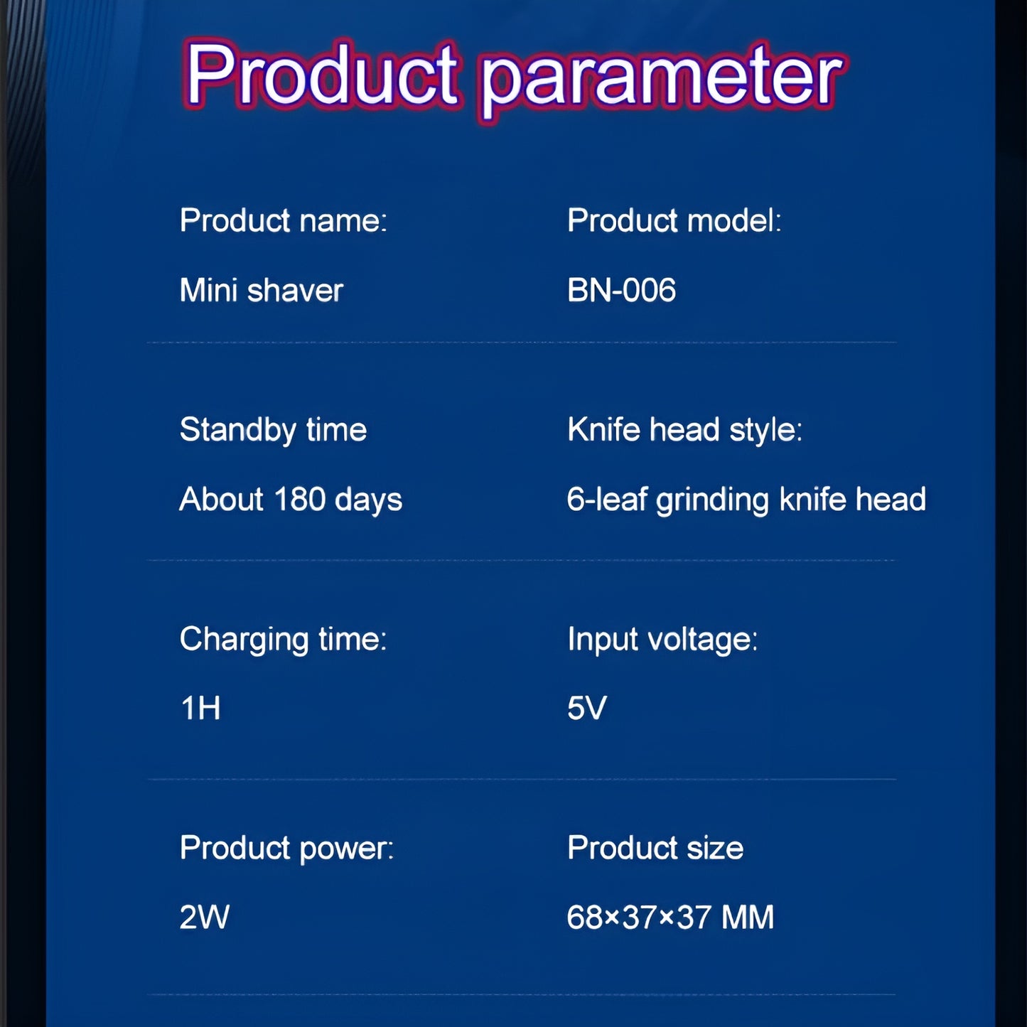 💥50% Off🔥Washable Pocket Electric Shaver💥