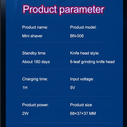 💥50% Off🔥Washable Pocket Electric Shaver💥