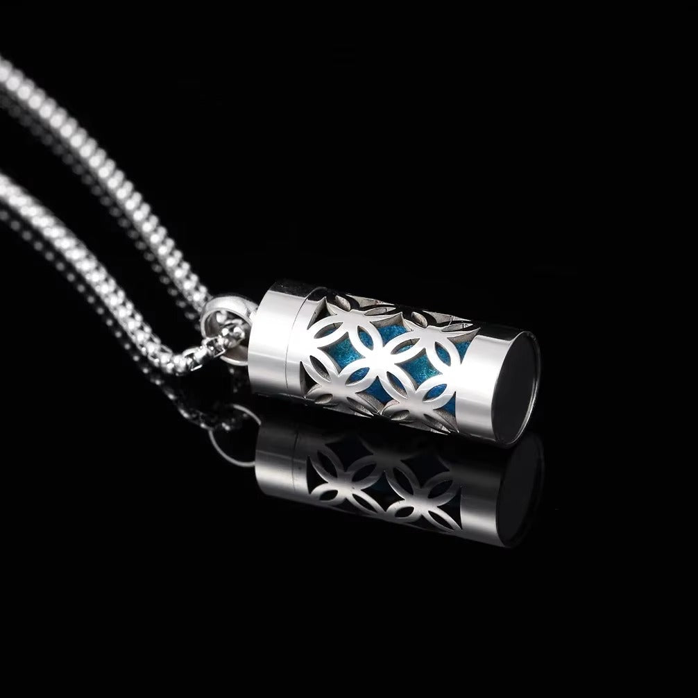 Leshera™ Stainless Steel Aromatherapy Necklace