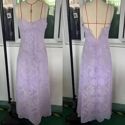 ✨ Leshera™ Backless Goddess Dress