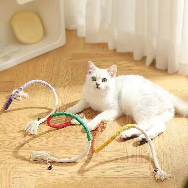 Organic Cotton Chew Rope Toys for Cats
