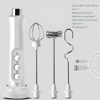 Wireless Rechargeable Electric Milk Frother