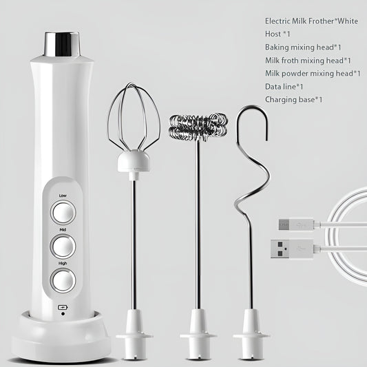 Wireless Rechargeable Electric Milk Frother