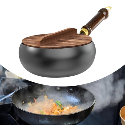 Premium Handmade Forged Non-Stick Pan – Stir Fry & Stew Essential