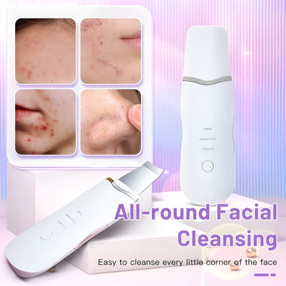 Leshera™ Ultrasonic Skin Scrubber & Facial Lifting Spatula