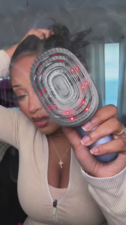 The Leshera™: Red Light Therapy Electric Massage Comb