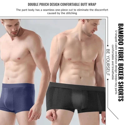 🔥SALE UP 50%🔥  🌟M-Breathe Bamboo Performance Boxer Briefs🌟