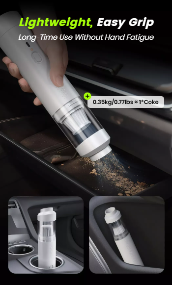Portable Cordless Car Vacuum 13000Pa/30AW
