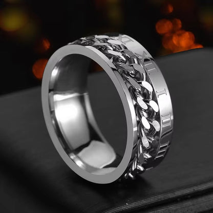 🔥 Leshera™ Color Stainless Steel Spinner Chain Ring