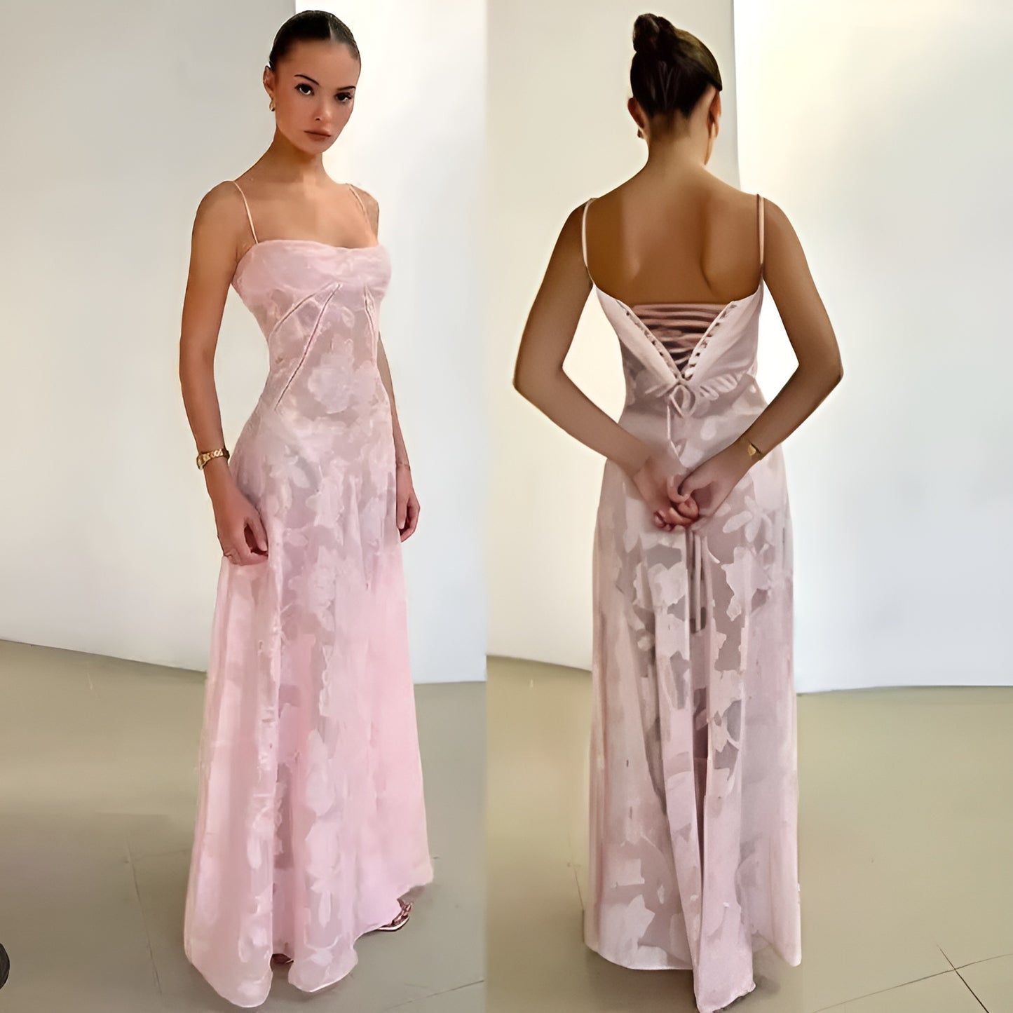 ✨ Leshera™ Backless Goddess Dress