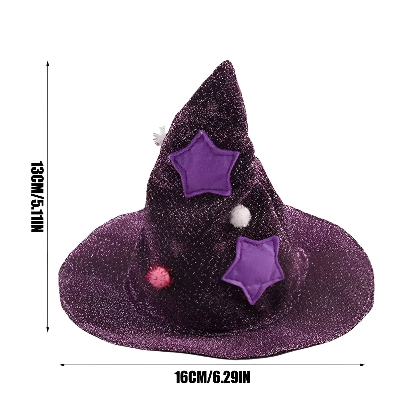 Cat Halloween Costume – Wizard Outfit for Cats & Small Dogs