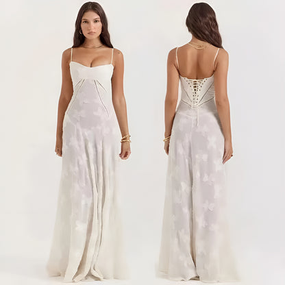 ✨ Leshera™ Backless Goddess Dress