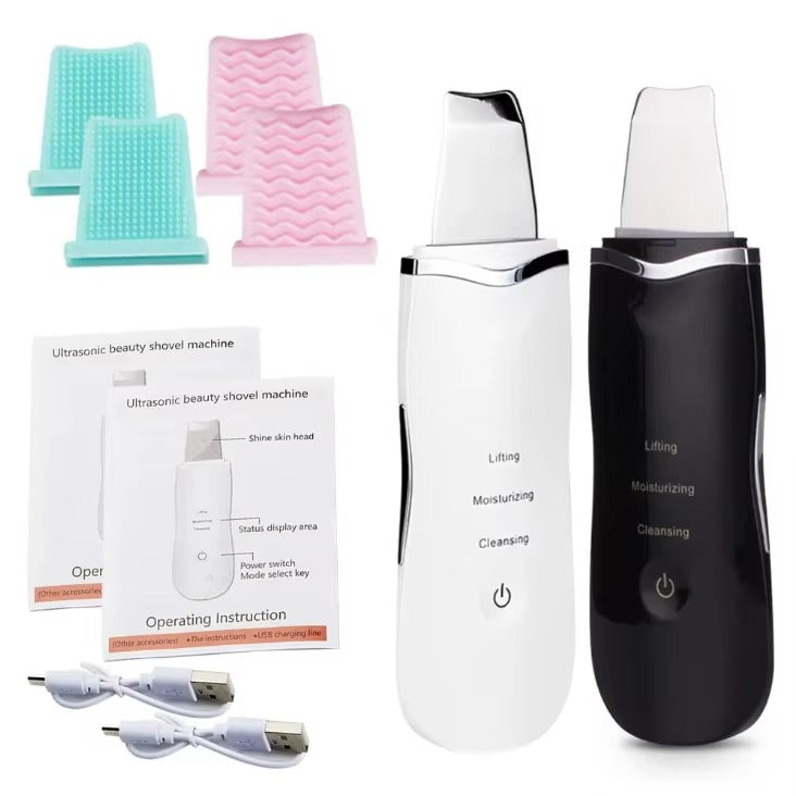 Leshera™ Ultrasonic Skin Scrubber & Facial Lifting Spatula
