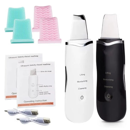 Leshera™ Ultrasonic Skin Scrubber & Facial Lifting Spatula