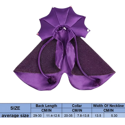 Cat Halloween Costume – Wizard Outfit for Cats & Small Dogs