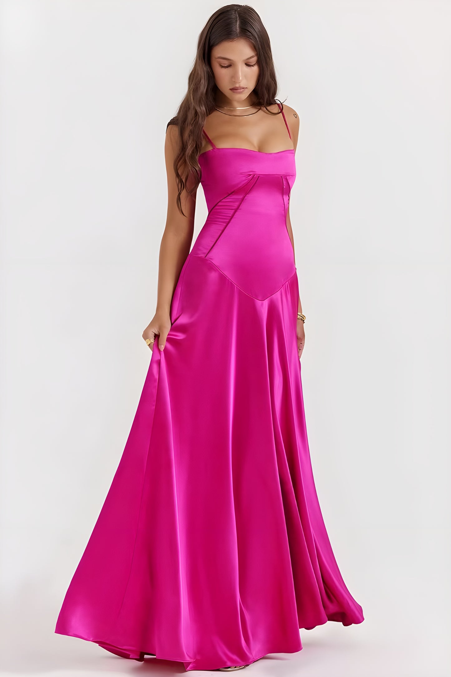 ✨ Leshera™ Backless Goddess Dress