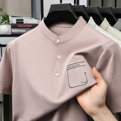 2025 Summer Luxe Polo Tee for Men