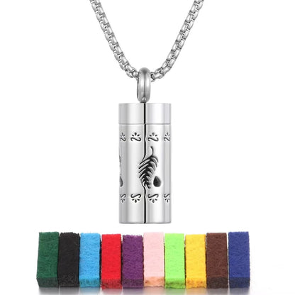 Leshera™ Stainless Steel Aromatherapy Necklace