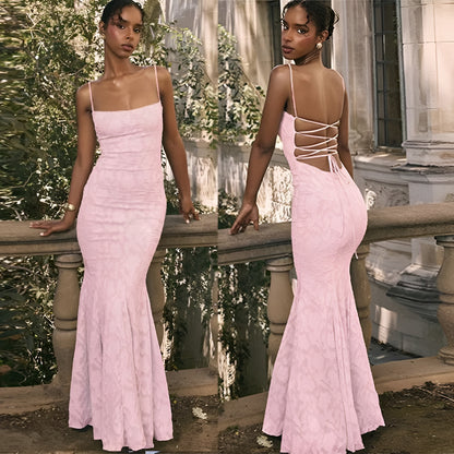 ✨ Leshera™ Backless Goddess Dress