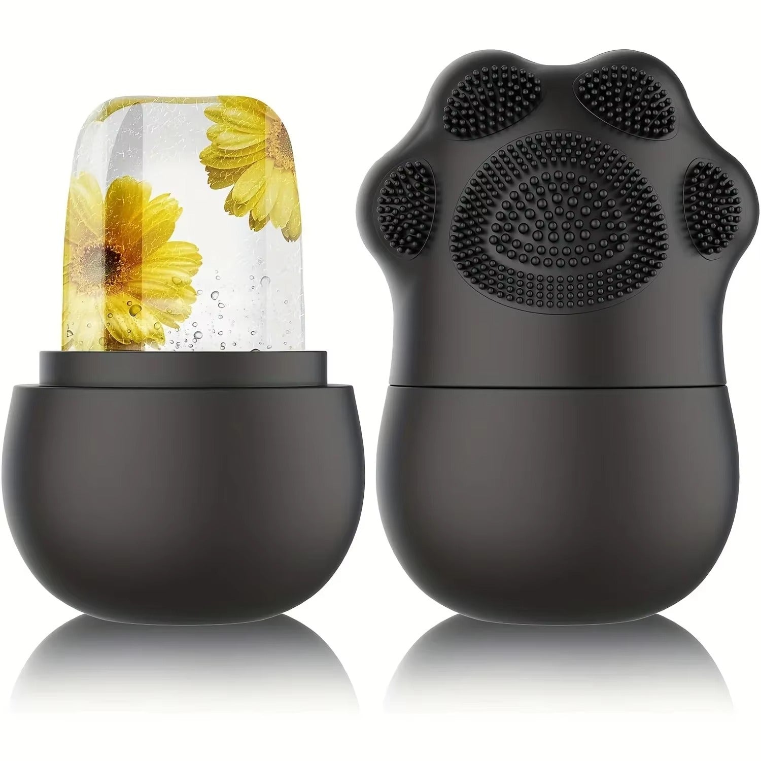 Leshera™ Silicone Ice Face Roller – Natural Lifting & Glow Booster