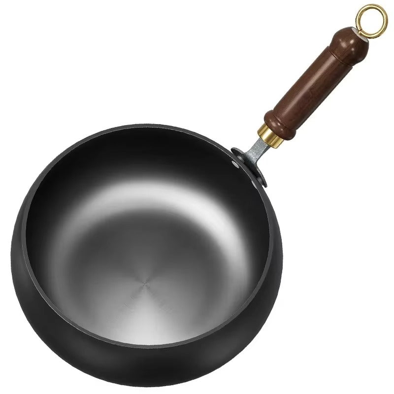 Premium Handmade Forged Non-Stick Pan – Stir Fry & Stew Essential