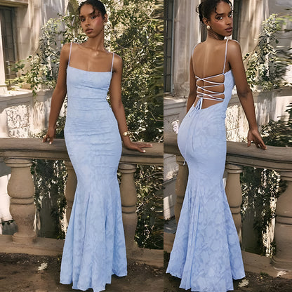 ✨ Leshera™ Backless Goddess Dress